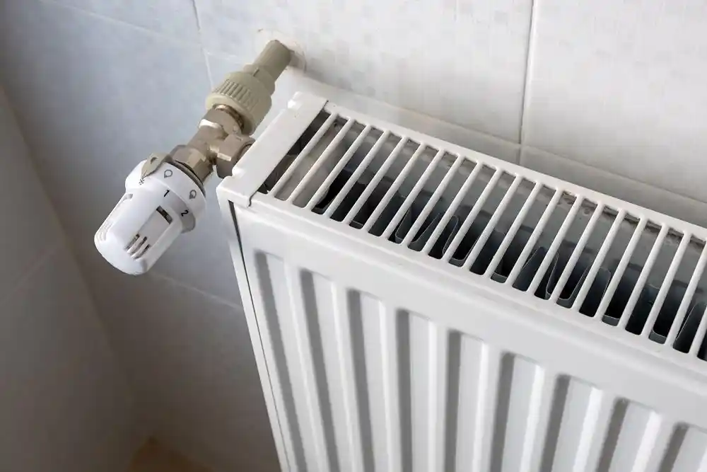 Termostatik vanalı beyaz panel radyatör